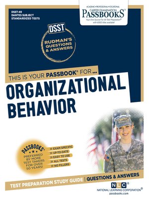 cover image of ORGANIZATIONAL BEHAVIOR